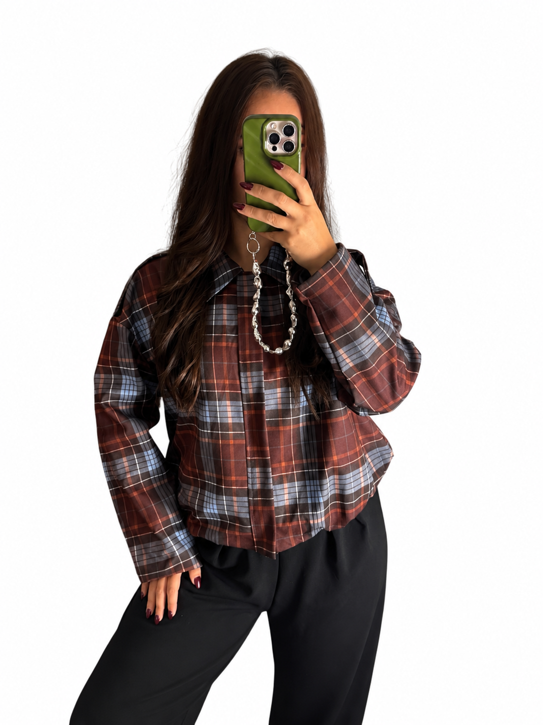 Milly jacket geruit